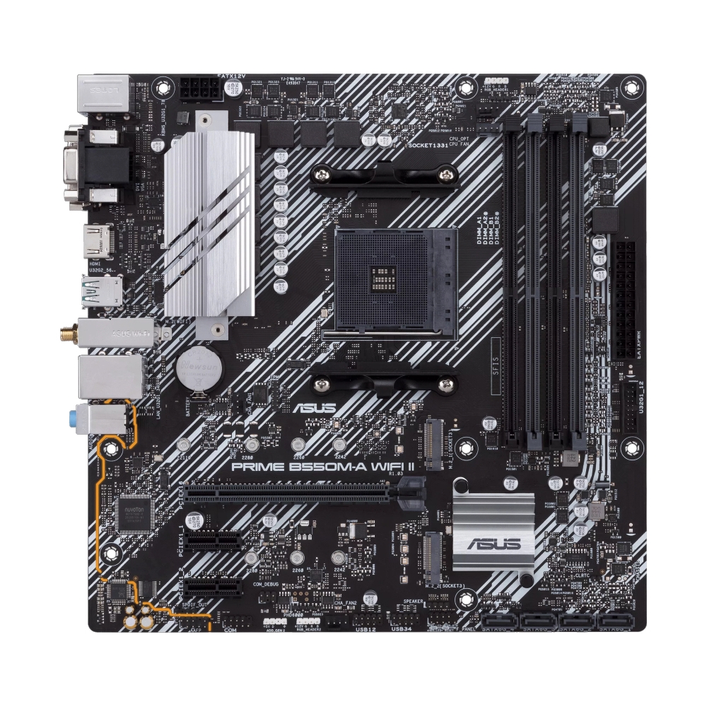 MAINBOARD (AM4) ASUS PRIME B550M-A WIFI II DDR4