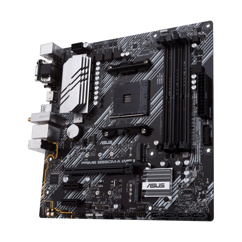 MAINBOARD (AM4) ASUS PRIME B550M-A WIFI II DDR4