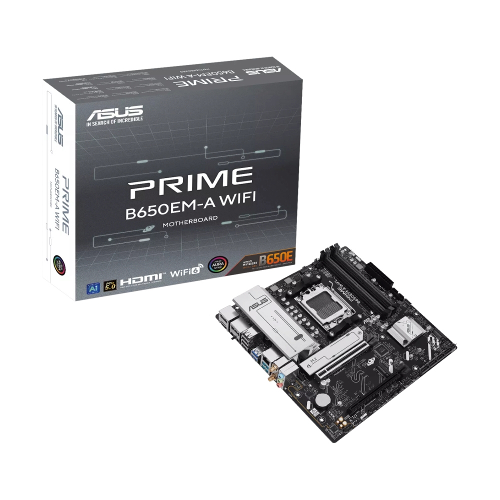 MAINBOARD (AM5) ASUS PRIME B650EM-A WIFI DDR5