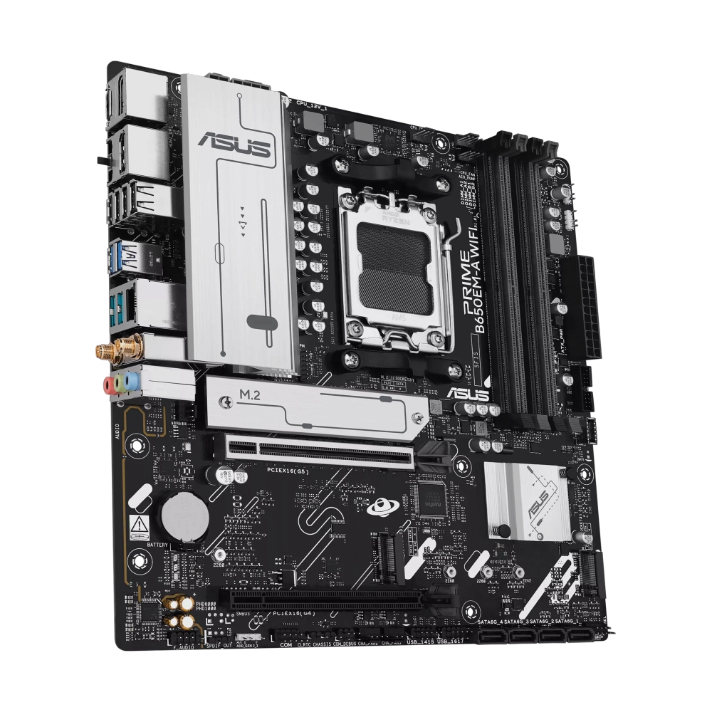 MAINBOARD (AM5) ASUS PRIME B650EM-A WIFI DDR5