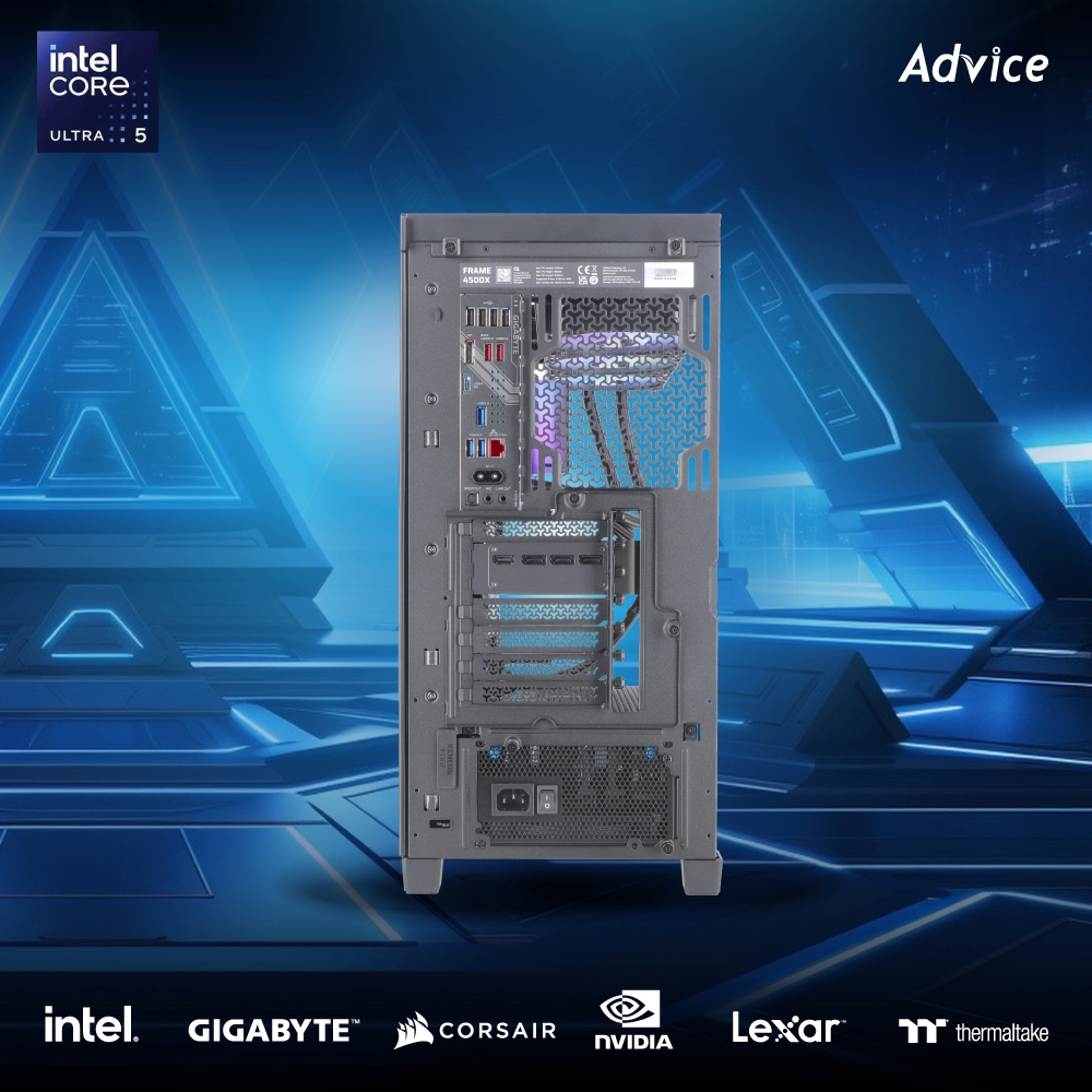 คอมประกอบ Advice x AIRA : Computer Set intel #i425 ULTRA 7 270K PLUS RTX5090 32GB NVIDIA FE FOUNDERS EDITION (D7)