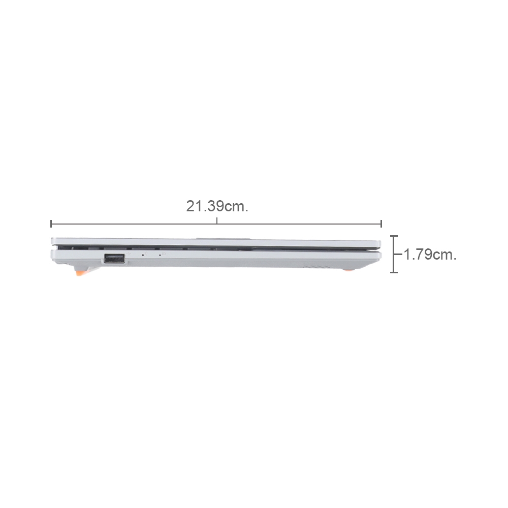 Notebook Asus Vivobook Go 14 M1404FA-EB554WA (Cool Silver)