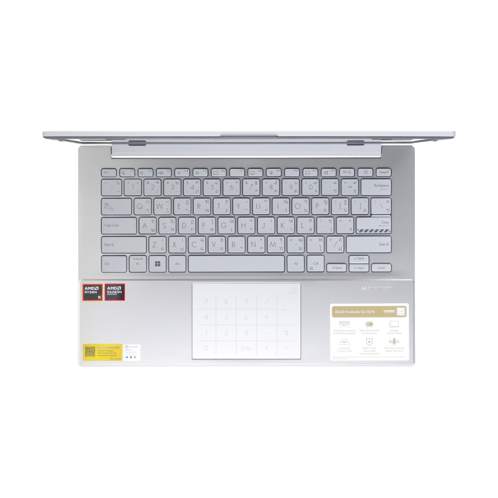 Notebook Asus Vivobook Go 14 M1404FA-EB554WA (Cool Silver)