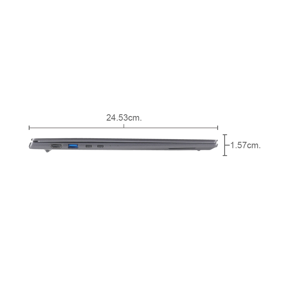 Notebook Acer Swift Go 16 AI SFG16-I71-708E (Titanium Gray)