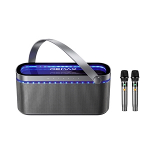 (1.0) ลำโพงปาร์ตี้ REMAX (RB-MB09) + MIC BLUETOOTH TARNISH