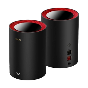 Whole-Home Mesh CUDY (M3000) Wireless AX3000 Dual Band WiFi 6 (Pack 2)