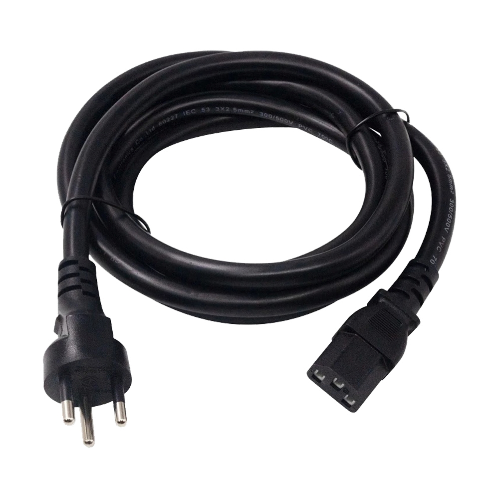 Cable POWER AC (2M) GLINK GP1631 3 รูแบน หนา 2.5mm (มอก.)