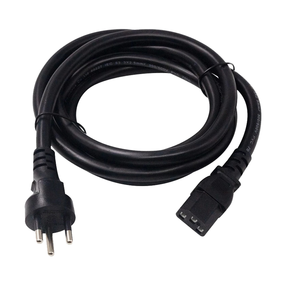 Cable POWER AC (2M) GLINK GP1631 3 รูแบน หนา 2.5mm (มอก.)