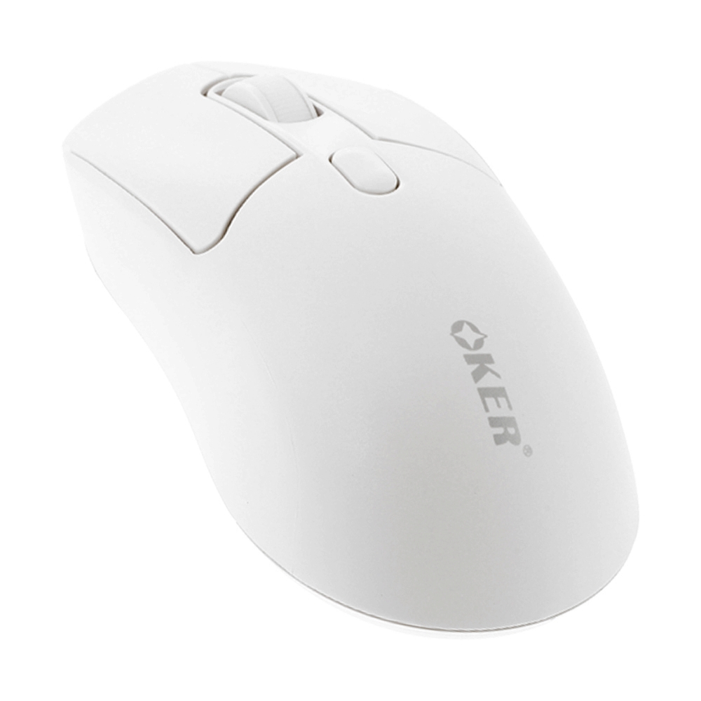 MOUSE WIRELESS OKER V28 WHITE (BLUETOOTH)