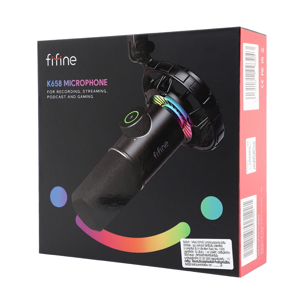 Microphone FIFINE (K658) Black