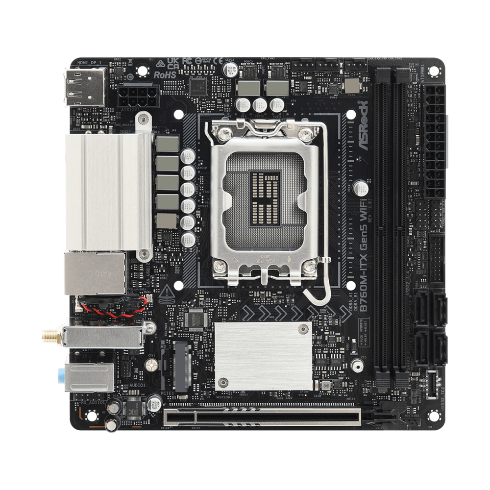 MAINBOARD (1700) ASROCK B760M-ITX GEN5 WIFI DDR5