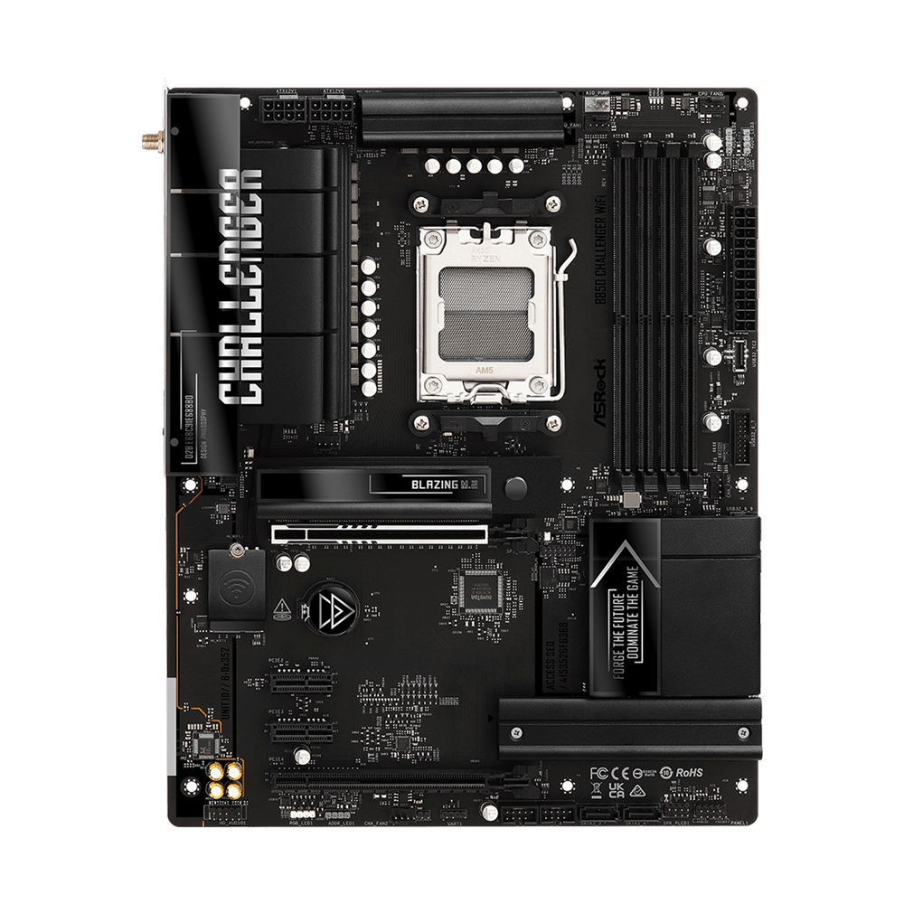 MAINBOARD (AM5) ASROCK B850 CHALLENGER WIFI DDR5