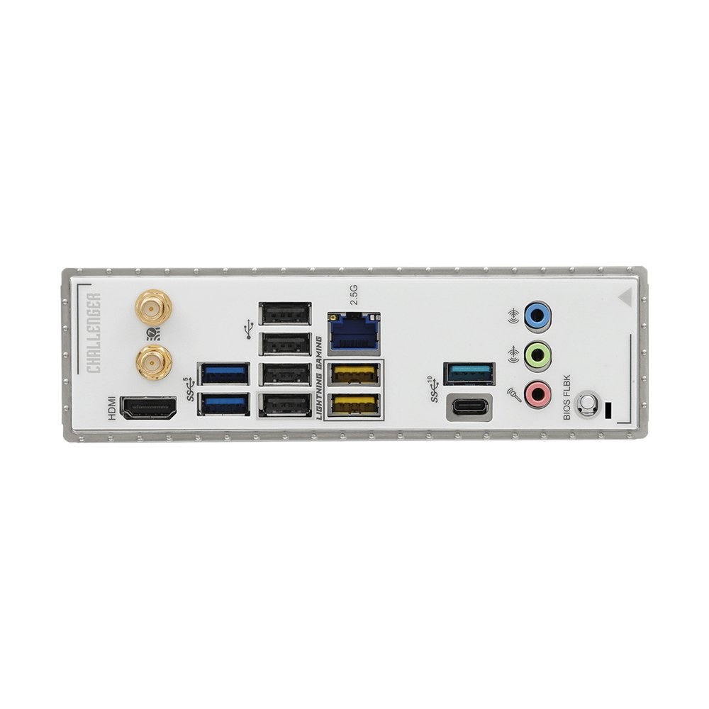 MAINBOARD (AM5) ASROCK B850 CHALLENGER WIFI DDR5 WHITE