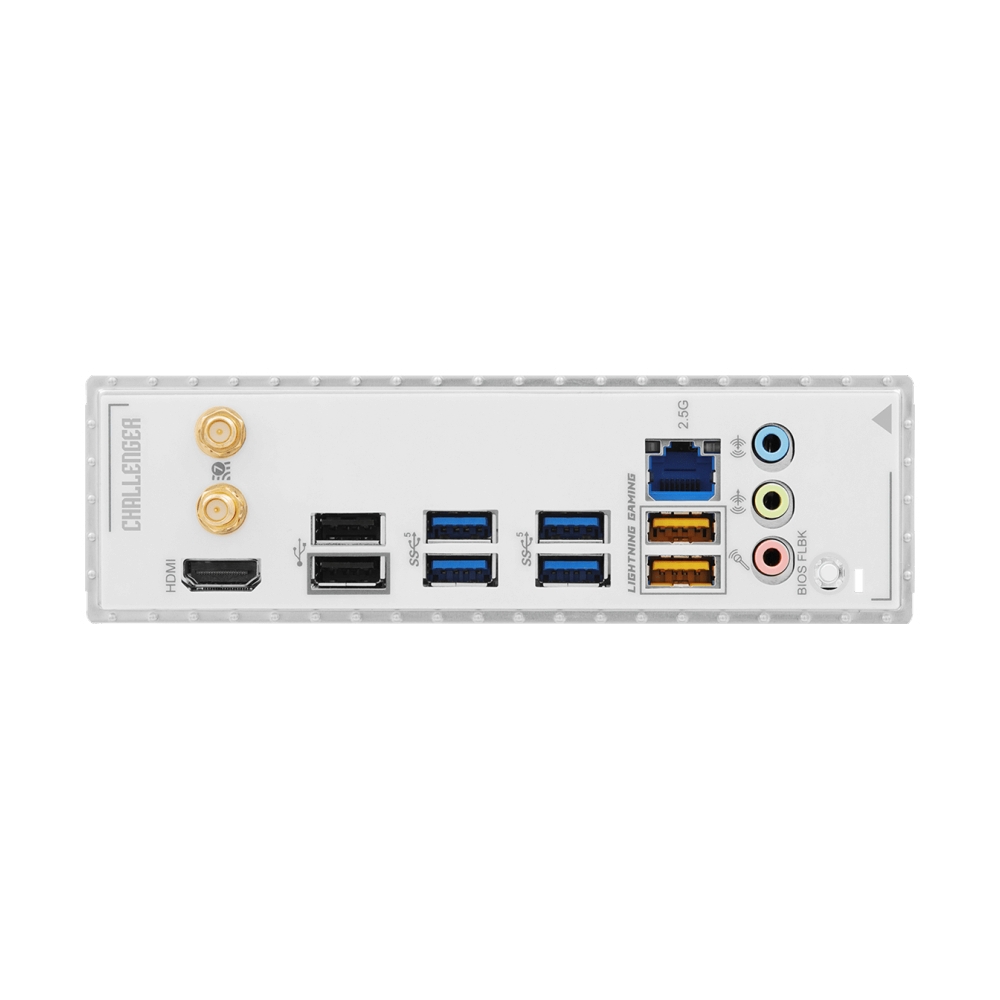 MAINBOARD (AM5) ASROCK B850M CHALLENGER WIFI DDR5 WHITE