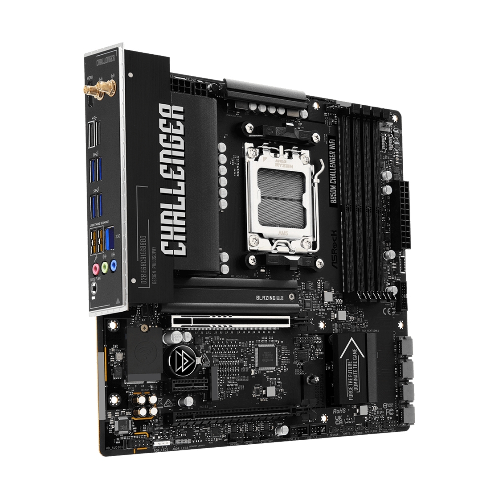 MAINBOARD (AM5) ASROCK B850M CHALLENGER WIFI DDR5