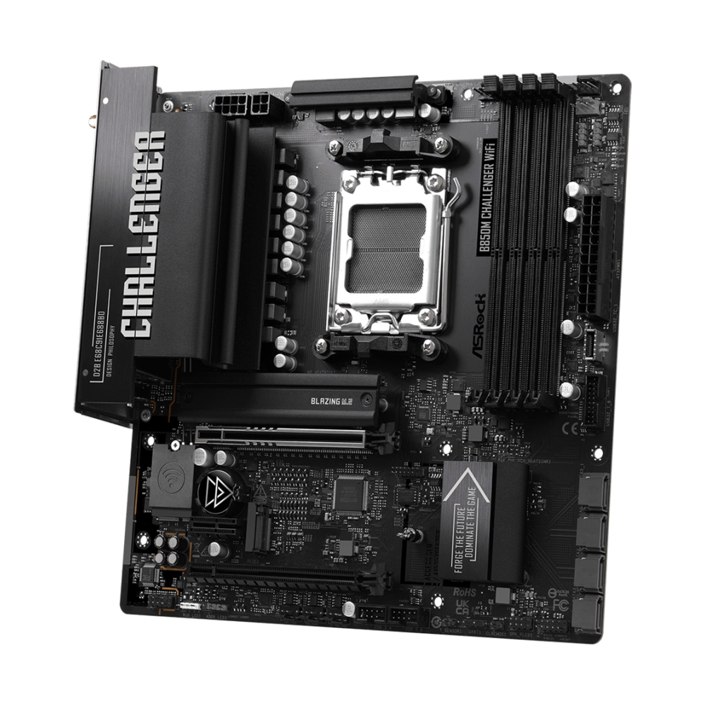 MAINBOARD (AM5) ASROCK B850M CHALLENGER WIFI DDR5