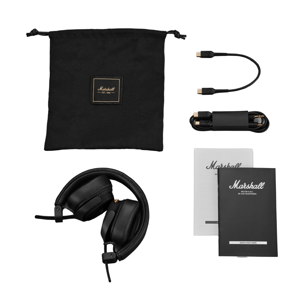 Wireless Headset MARSHALL (Milton A.N.C.) Black