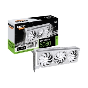 VGA INNO3D GEFORCE RTX 5080 X3 WHITE OC - 16GB GDDR7