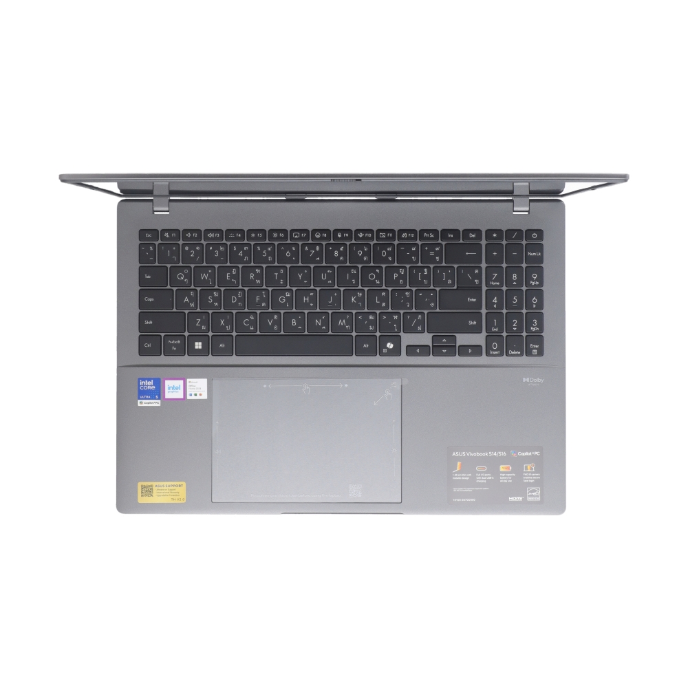 Notebook Asus Vivobook S16 S3607AA-OLED503WA (Antrim Gray)