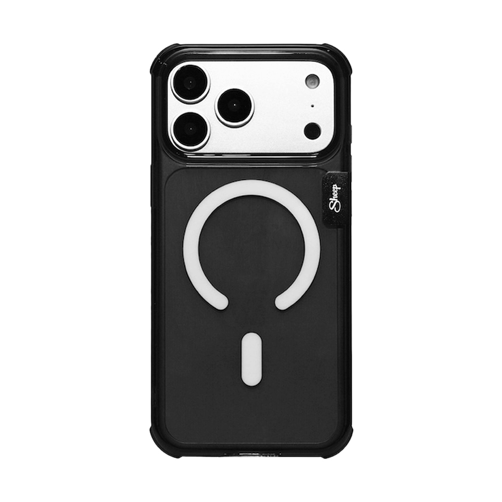 Case iPhone 17 Pro Sheep - Clear Black