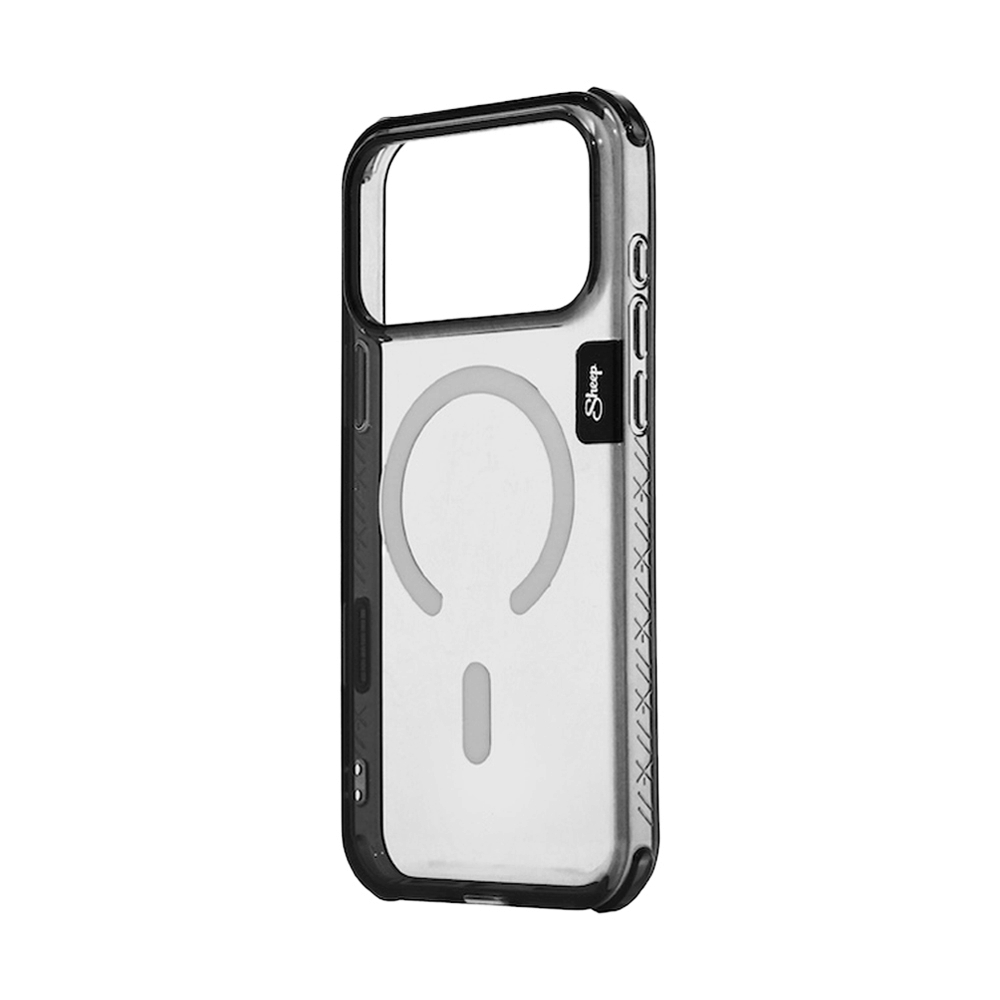 Case iPhone 17 Pro Sheep - Clear Black