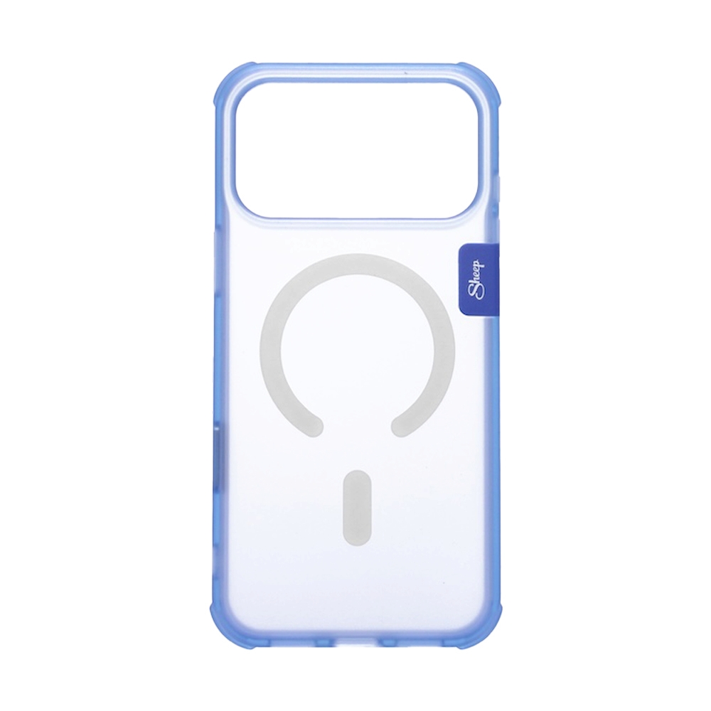 Case iPhone 17 Pro Sheep - Clear Blue