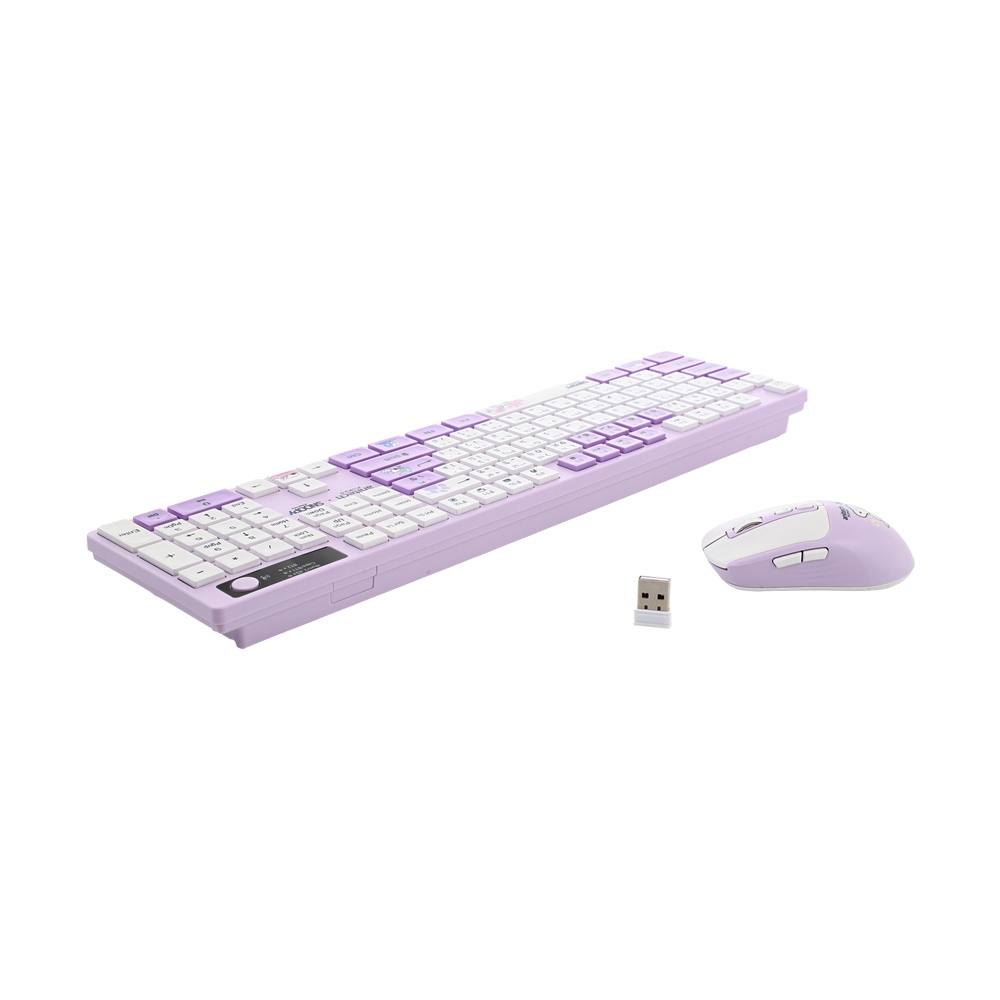 COMBO SET WIRELESS ANITECH SNP-PA817 PURPLE (BLUETOOTH)