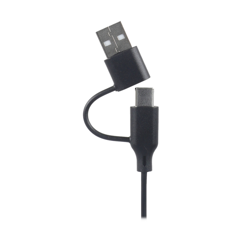 MOUSE ANITECH SNP-A552 WHITE (SILENT) (USB Type C to USB Type A)