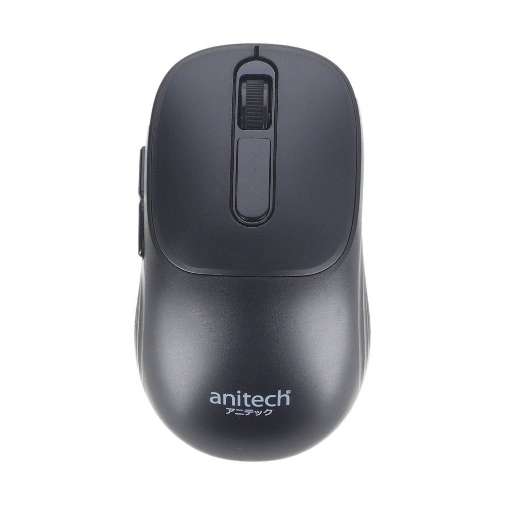 MOUSE WIRELESS ANITECH W242 BLACK (BLUETOOTH / SILENT)
