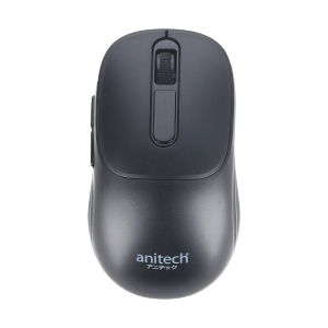 MOUSE WIRELESS ANITECH W242  BLACK (BLUETOOTH / SILENT)