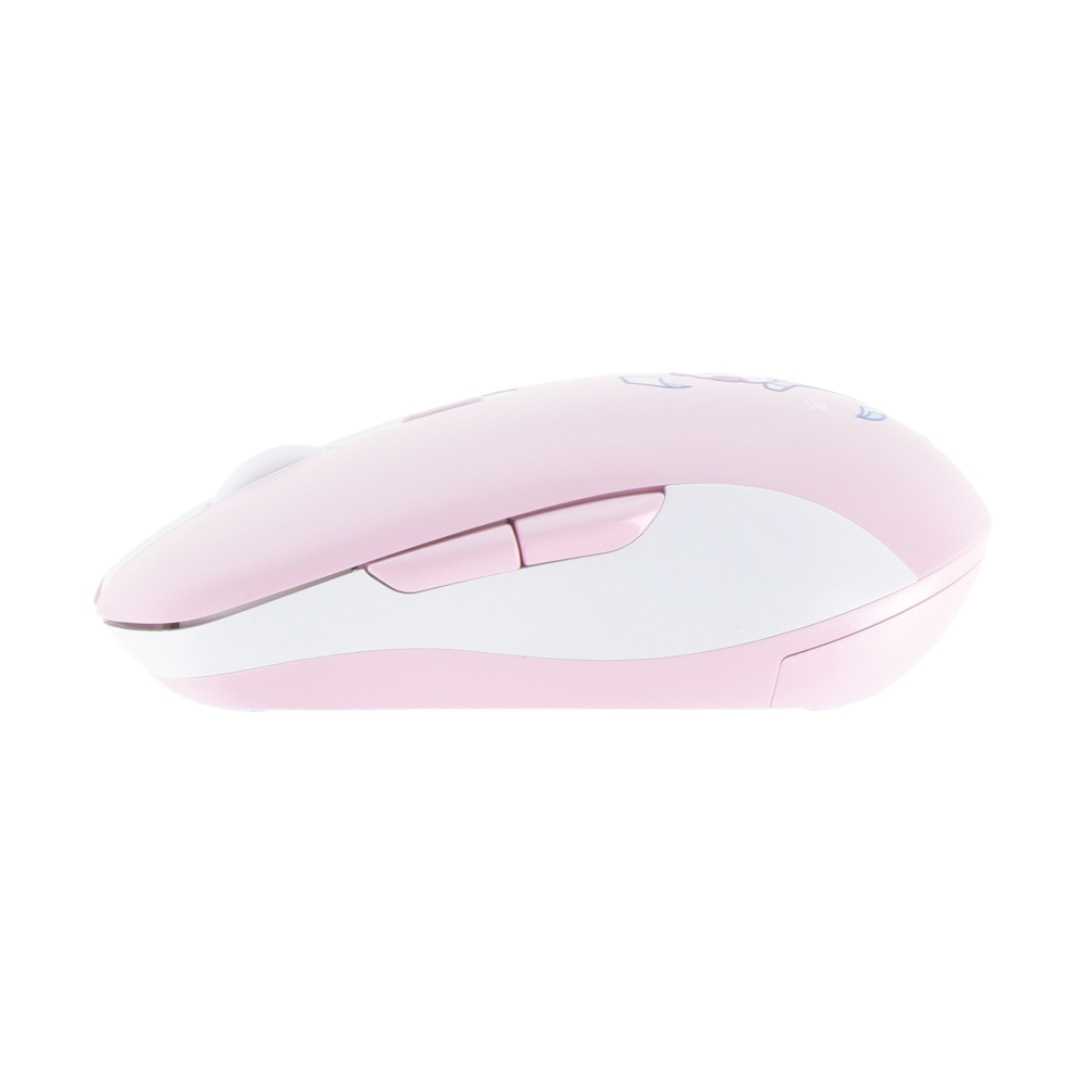 MOUSE WIRELESS ANITECH CAT-W244 PINK (SILENT)