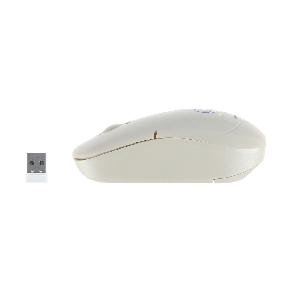 MOUSE WIRELESS + MOUSE PAD ANITECH CAT-WMP01 GREY