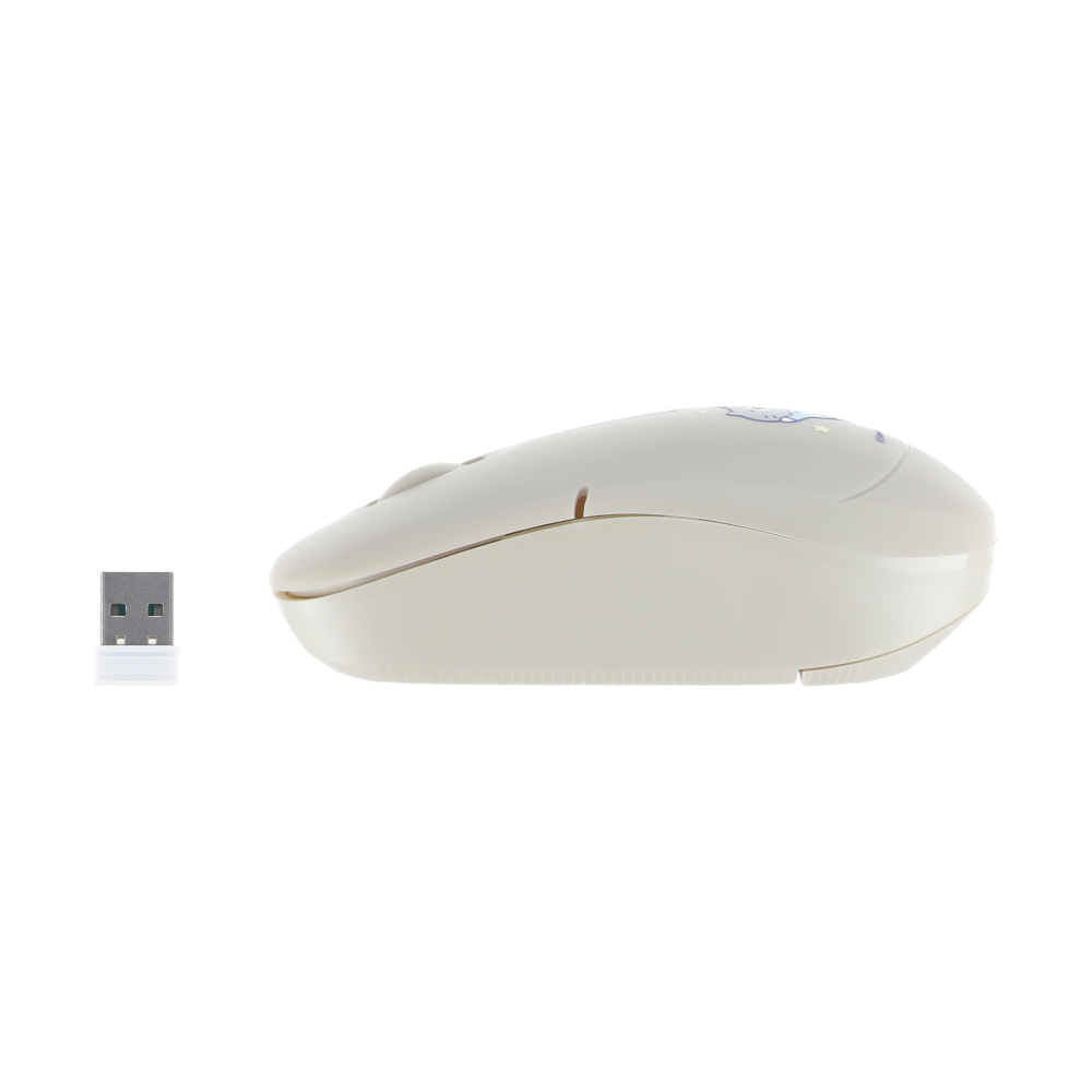 MOUSE WIRELESS + MOUSE PAD ANITECH CAT-WMP01 GREY