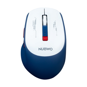 MOUSE WIRELESS NUBWO NMD06 BLUE (BLUETOOTH / SILENT)