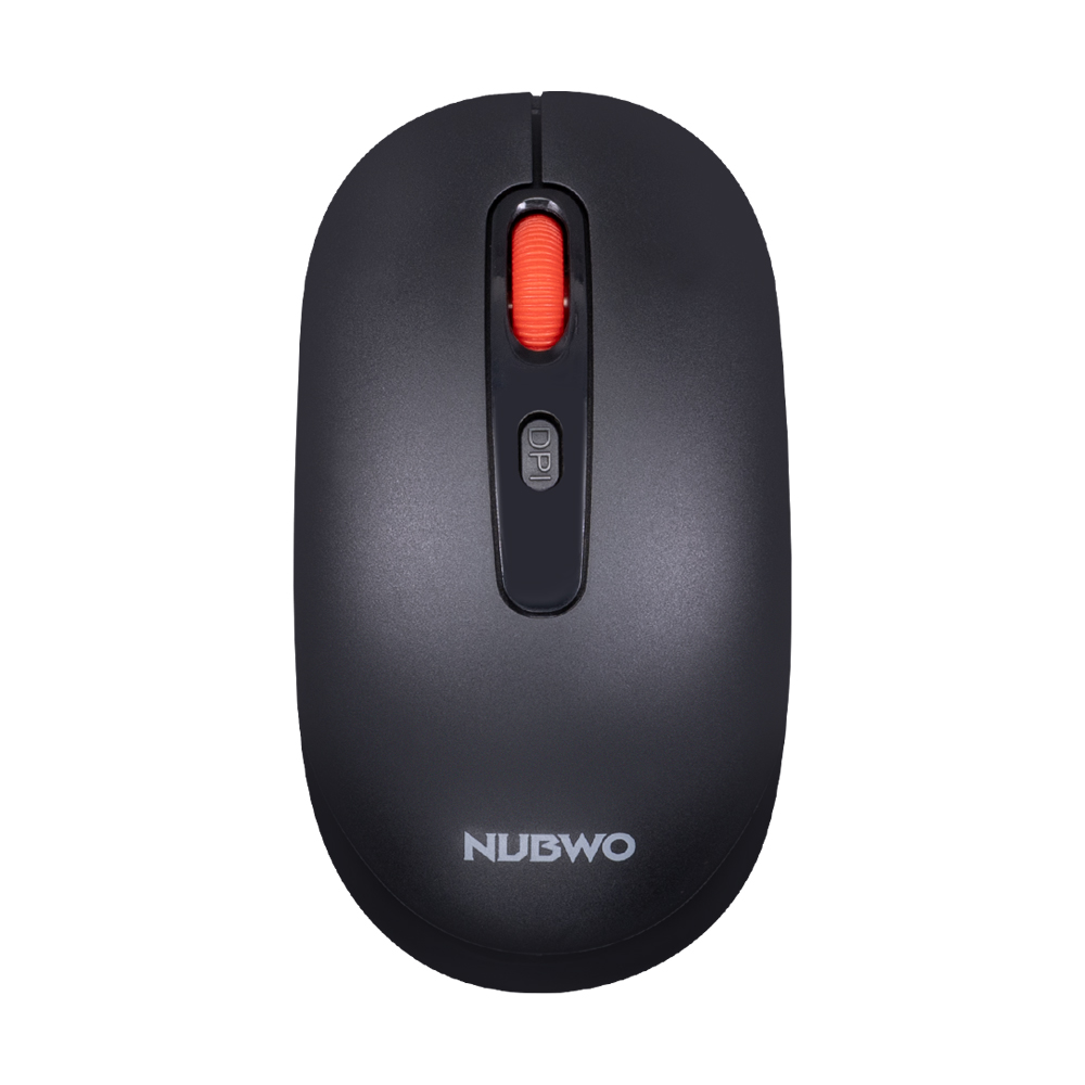 MOUSE WIRELESS NUBWO NMD10 BLACK (BLUETOOTH/SILENT)