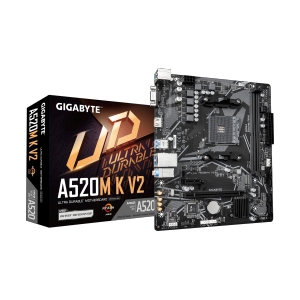 MAINBOARD (AM4) GIGABYTE A520M-K V2 DDR4 (REV. 1.2)