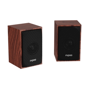 (2.0) ลำโพง RAPOO (A81) WOOD