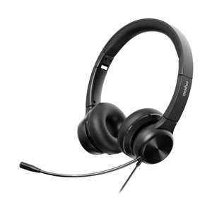 Headset RAPOO (H180) USB+AUX Black
