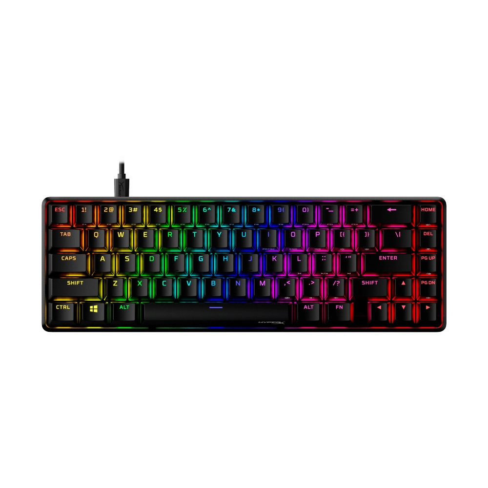 KEYBOARD HYPERX ALLOY ORIGINS 2 65 /EN (RED LINEAR SWITCH คีย์บอร์ด)