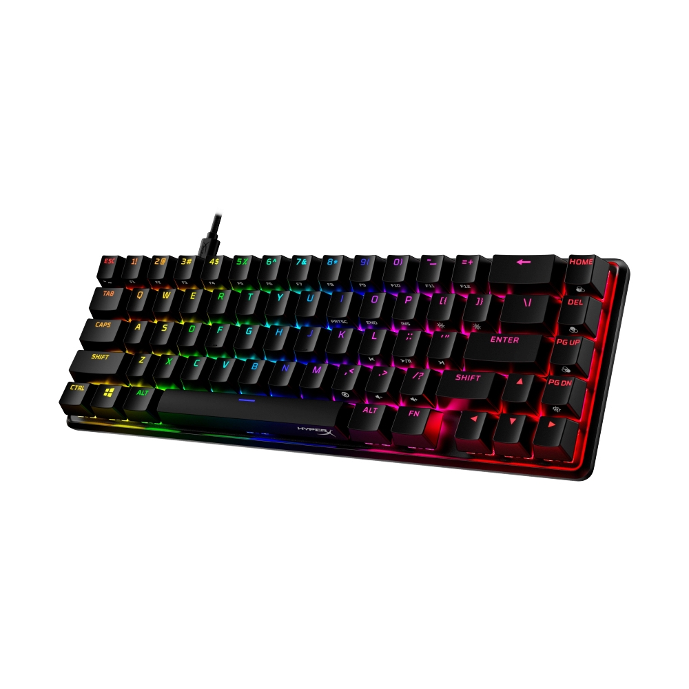 KEYBOARD HYPERX ALLOY ORIGINS 2 65 /EN (RED LINEAR SWITCH คีย์บอร์ด)