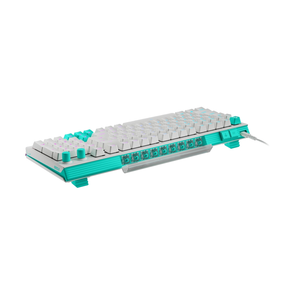 KEYBOARD LOGITECH G512 X 98 WHITE EN (TACTILE SWITCH คีย์บอร์ด)