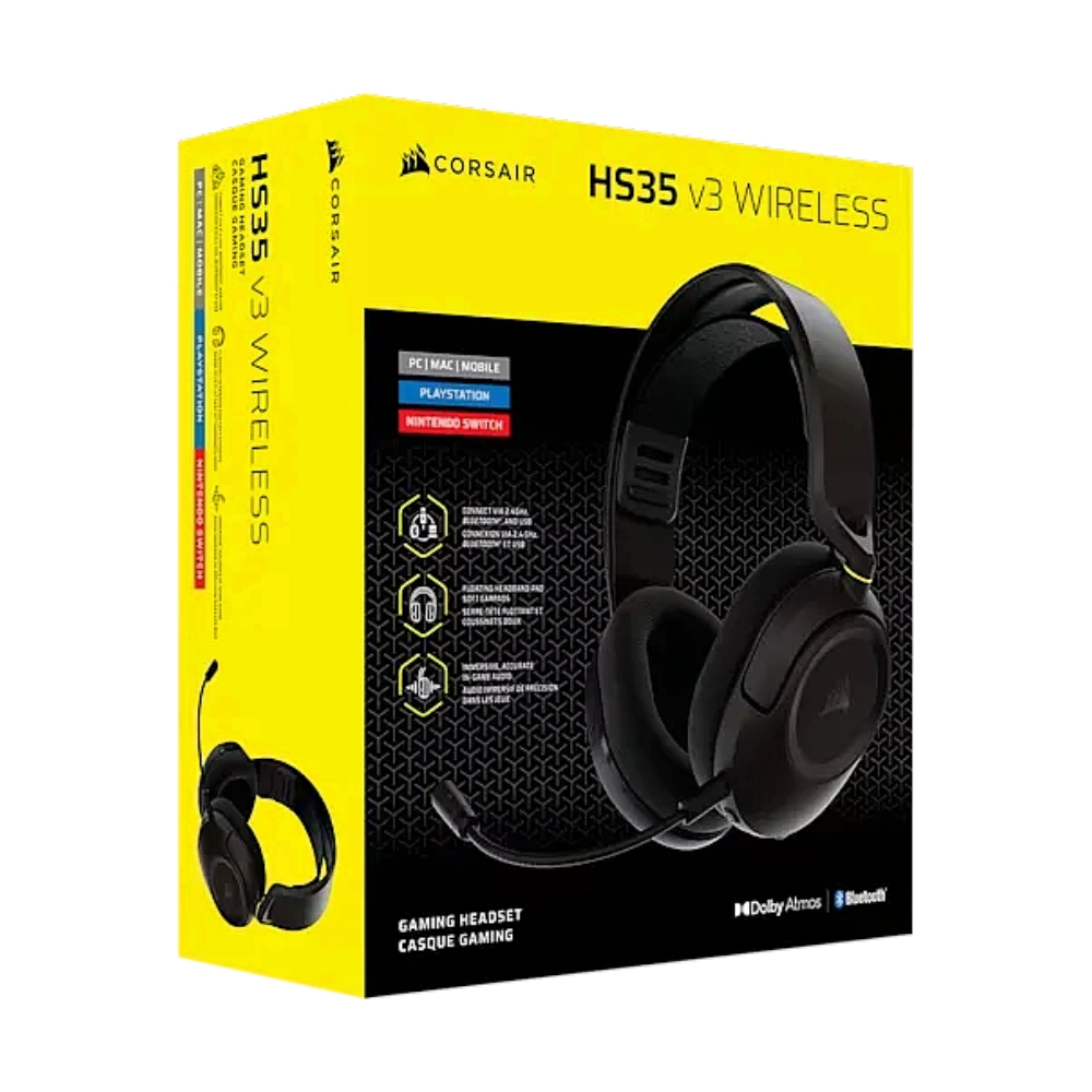 HEADSET CORSAIR HS35 V3 (7.1)