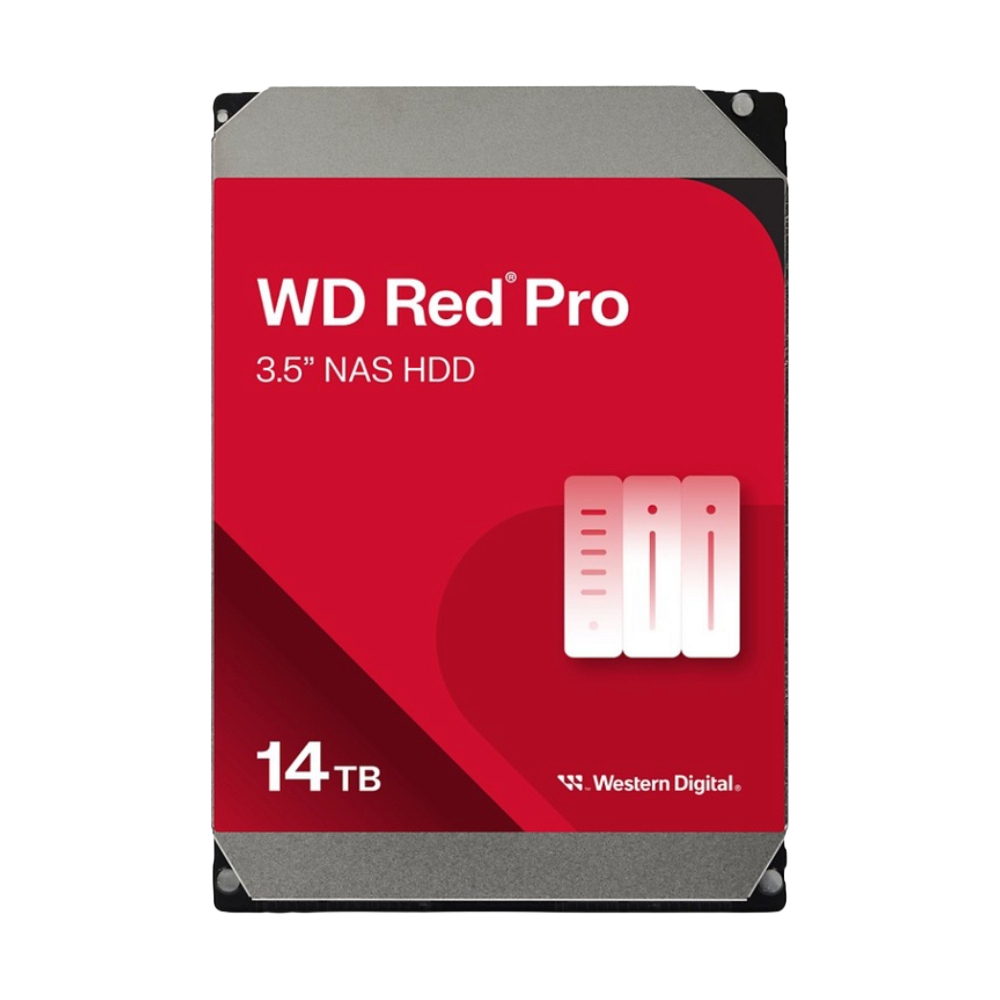 14 TB HDD WD RED PRO (7200RPM, 512MB, SATA-3, WD142KFGX)