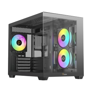 mATX CASE (NP) OCYPUS GAMMA C54 ARGB BLACK