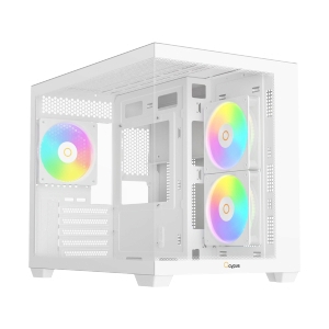 mATX CASE (NP) OCYPUS GAMMA C54 ARGB WHITE