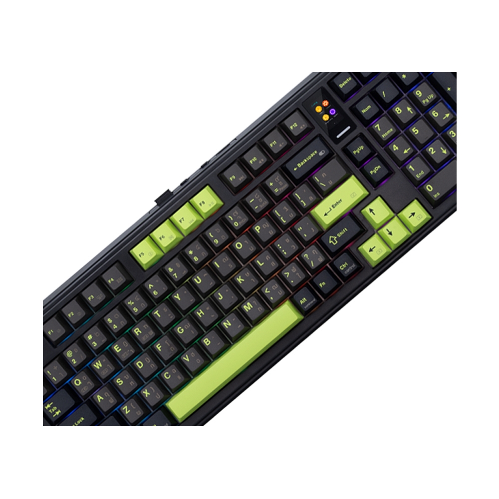 KEYBOARD WIRELESS BLUETOOTH EGA DISPLAY TYPE CMK11 BLACK (LINEAR SWITCH คีย์บอร์ด)