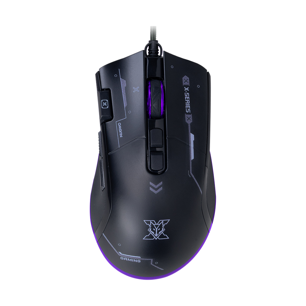 MOUSE NUBWO PANTRON X211 BLACK (เมาส์สาย)