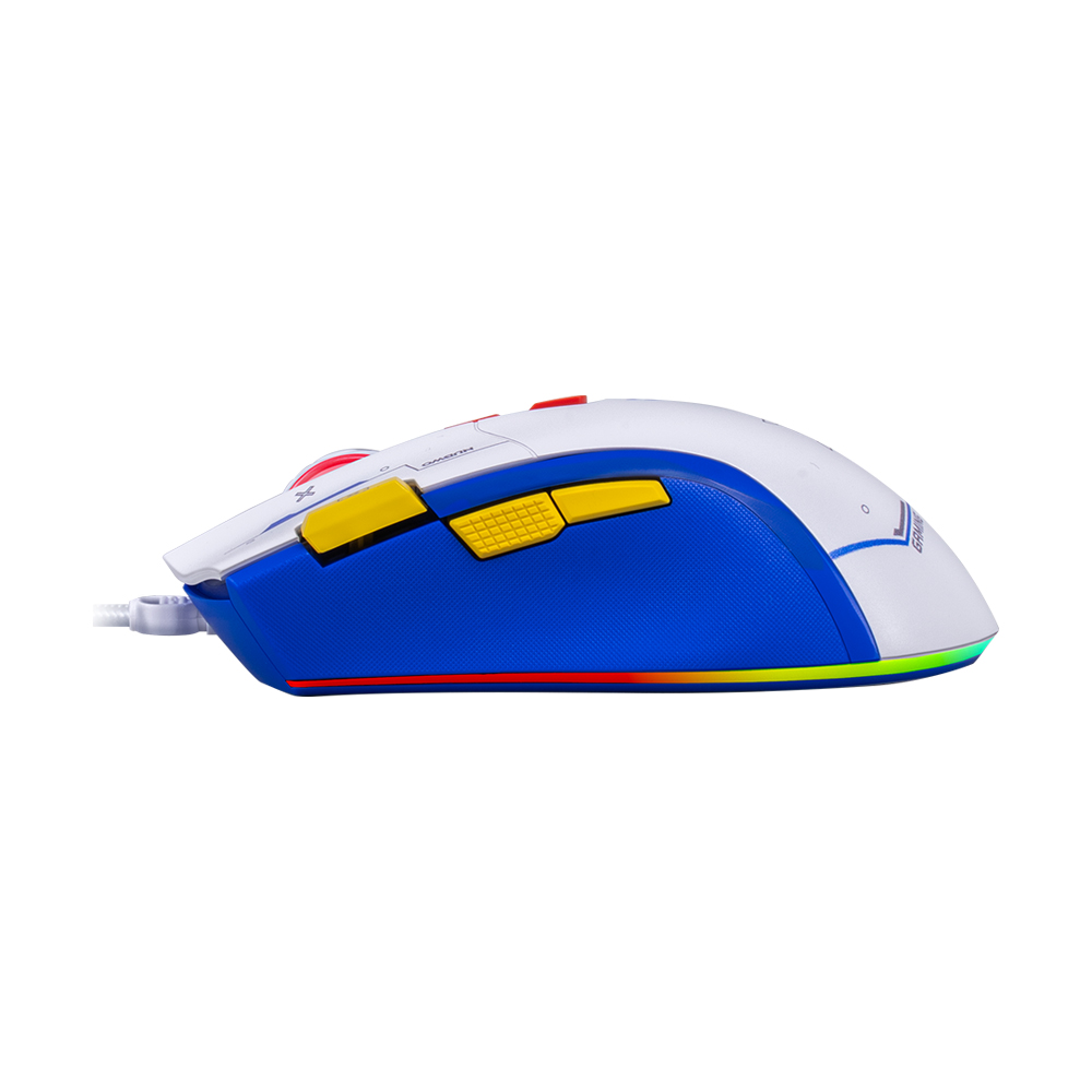 MOUSE NUBWO PANTRON X211 WHITE BLUE (เมาส์สาย)