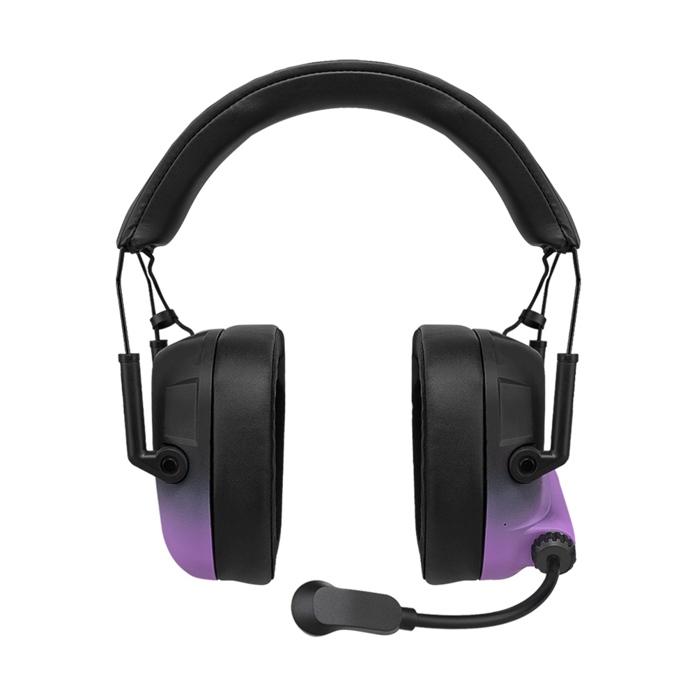 HEADSET WIRELESS NUBWO X903 BLACK PURPLE (BLUETOOTH)