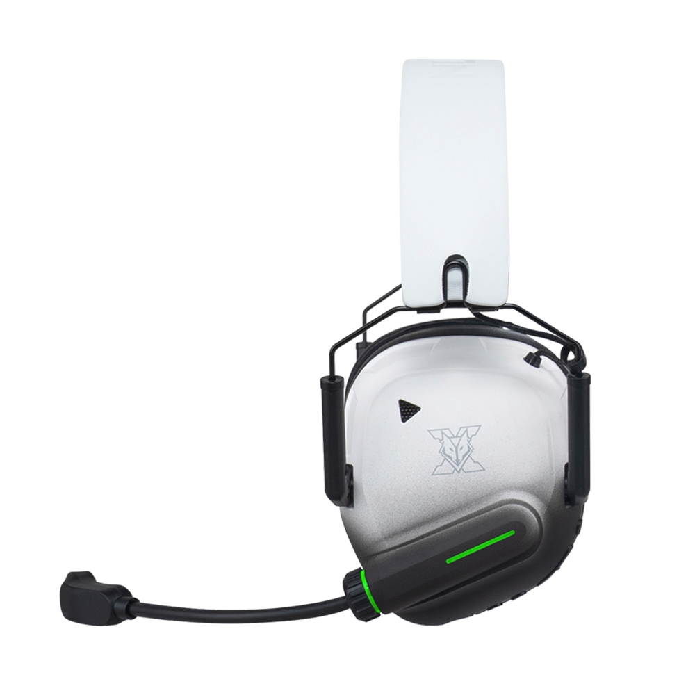 HEADSET WIRELESS NUBWO X903 WHITE BLACK (BLUETOOTH)